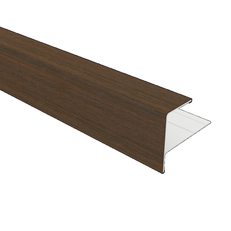 Eindprofiel t.b.v. Castellation PRO, 5 x 5 x 300 cm | Ipe. | Valkwood