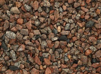 25 kg Graniet split rood 8-16 mm