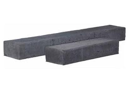 Betonbiels 12x20x120 cm Antraciet