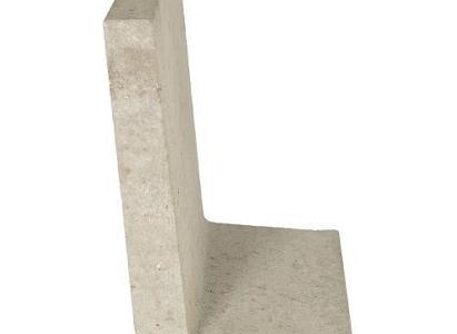 L-element 60x40x34 cm Grijs