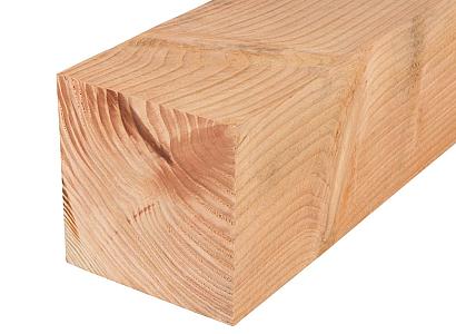 Douglas paal 15 x 15 x 250 cm 4Ex-Log fijnbezaagd