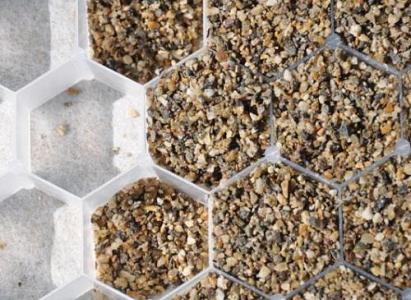 Grindmat 1200x800x25 Wit