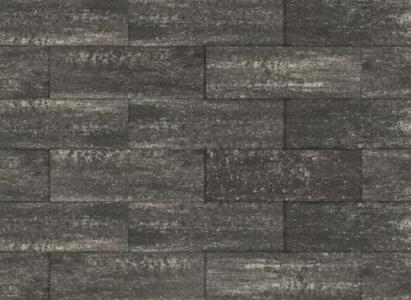 Romano 33x11x8 cm Grijs/Zwart