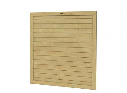 Vuren tuinscherm Hillhout Basic Excellent, 180 x 180 x 4,5 cm, groen geïmpregneerd