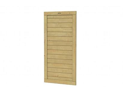 Vuren tuinscherm Hillhout Basic Excellent, 180 x 90 x 4,5 cm (HxBxD), groen geïmpregneerd