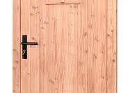 Douglas enkele 1-ruits deur inclusief kozijn, rechtsdraaiend, 90 x 201 cm, kleurloos geïmpregneerd