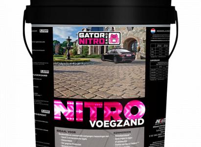 Gator Nitro Sand Zilvergrijs 40LBS/18,14 kg emmer