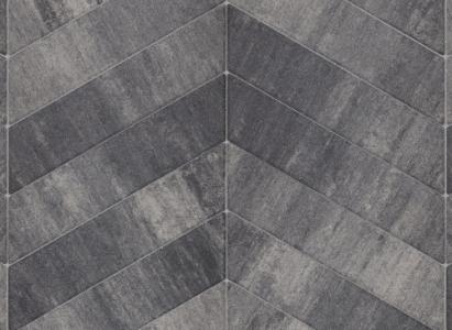 Soft Comfort Punto 12x50x8 cm Grijs/Zwart