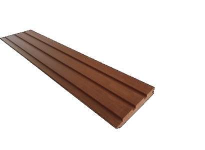 Thermovision Ayous geschaafd triple profiel 2 x 14 x 305 cm, thermisch gemodificeerd, pak a 4 stuks.