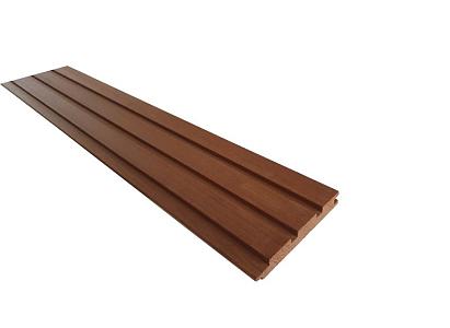 Thermovision Ayous geschaafd triple profiel 2 x 14 x 215 cm, thermisch gemodificeerd, pak a 4 stuks.