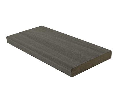 NewTechWood composiet co-extrusie kantplank houtstructuur 2,3 x 13,8 x 300 cm, Silver Gray.