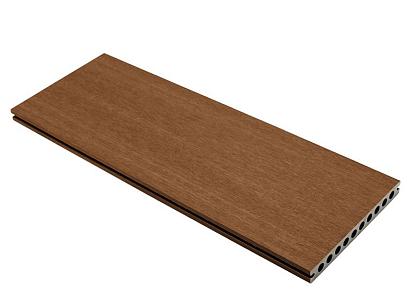 Vlonderplank composiet houtstructuur 2,3 x 21 x 300 cm | Teak.