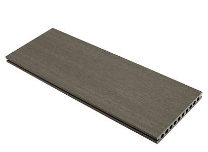 NewTechWood HKC co-extrusie dekdeel houtstructuur 2,3 x 21 x 300 cm, Silver Gray.