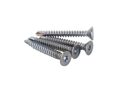 Gevel schroeven voor composiet incl. bit, 4,2 x 32 mm, doos à 100 st.