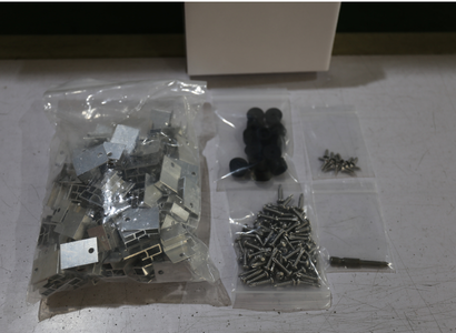 Gevel clips voor composiet incl. schroeven en bit, doos à 90 st.