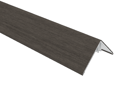 Hoekprofiel t.b.v. Castellation PRO, 6 x 6 x 300 cm | Silver Gray.