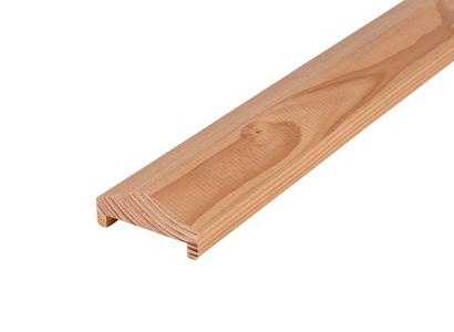 Douglas afdeklat 4,5 x 9,5 x 400 cm met piramide dakje