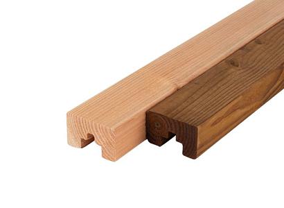 Douglas afdeklat 4,5 x 7 x 220 cm - blank - tbv Rhombus