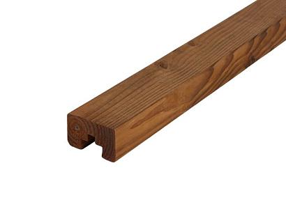 Douglas afdeklat 4,5 x 7 x 220 cm | bruin | tbv Rhombus