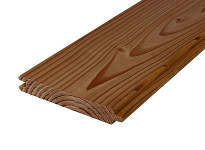 Douglas blokhutprofiel 2,8 x 19,5 x 400 cm - bruin