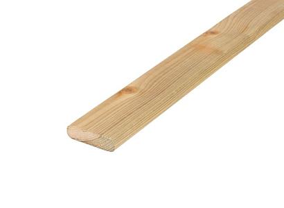 Vuren regel 1,8 x 7 x 420 cm geïmpregneerd