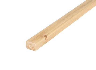 UITLOPEND! Vuren regel 3 x 4 x 180 cm geïmpregneerd