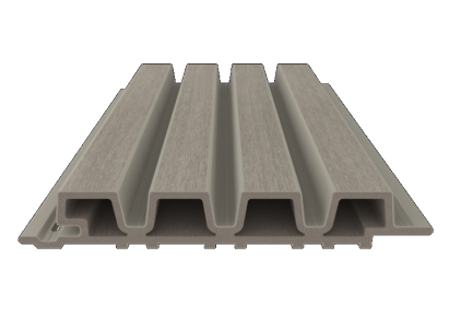 NewTechWood HKC co-extrusie Castellation PRO35 gevelbekleding, 3,3 x 21,5 x 230 cm, Antique.