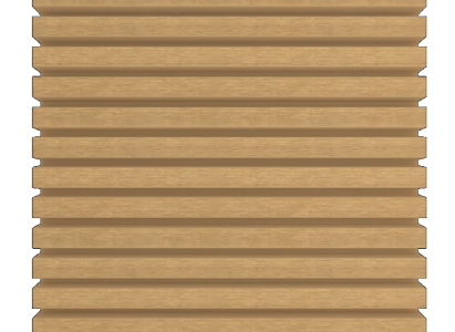 NewTechWood HKC co-extrusie Castellation PRO35 gevelbekleding, 3,3 x 21,5 x 230 cm, Red Cedar.