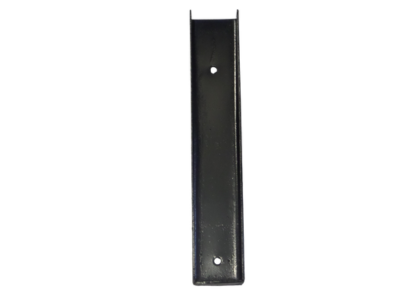 U-profiel voor betonelementen 29x47x260mm [2mm] Zwart gepoedercoat