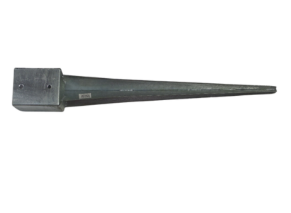Paalhouder met punt 121x121x900 mm