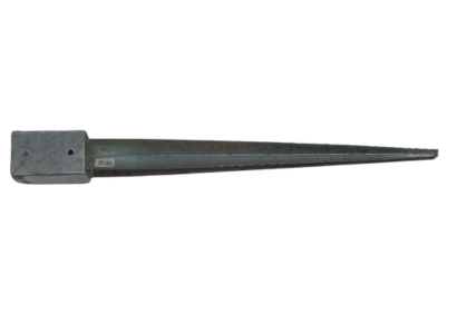 Paalhouder met pen - 91x91x900 - dikte 2mm -  vuurverzinkt