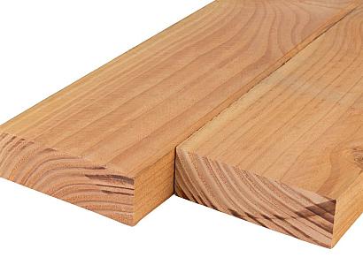 Douglas balk 5 x 15 cm | fijnbezaagd