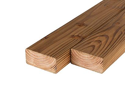 Douglas 4,5 x 9,5 cm BRUIN | geschaafd