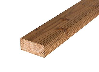Douglas balk 4,5 x 9,5 x 275 cm  geschaafd - bruin