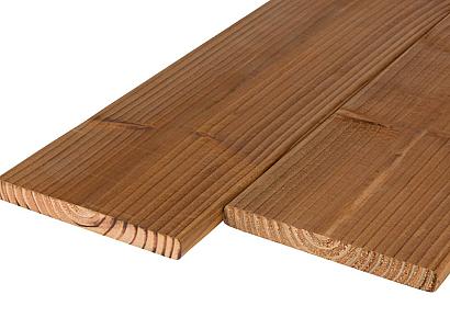 Douglas plank 1,8 x 16 cm | BRUIN | geschaafd