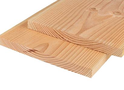 Douglas plank 2,8 x 30 cm | fijnbezaagd