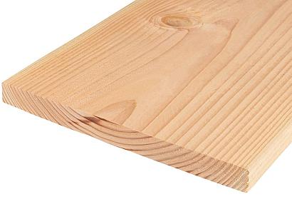 Douglas plank 2,8 x 30 x 500 cm fijnbezaagd