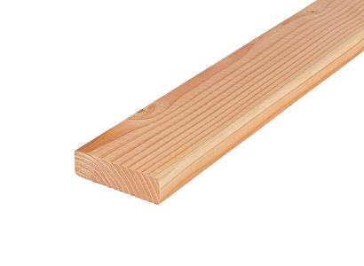 Douglas plank 2,8 x 9 x 400 cm geschaafd