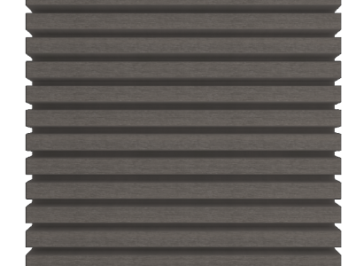 Gevelbekleding castellation PRO35 | 3,3 x 21,5 x 230 cm | Silver Gray
