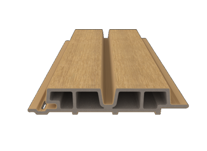 Gevelbekleding castellation PRO65 | 3,3 x 18 x 290 cm | Red Cedar