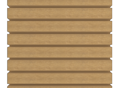 Gevelbekleding castellation PRO65 | 3,3 x 18 x 290 cm | Red Cedar