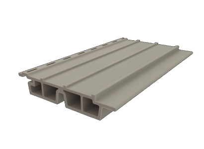 NewTechWood HKC co-extrusie Castellation PRO65 gevelbekleding, 3,3 x 18 x 290 cm, Antique.