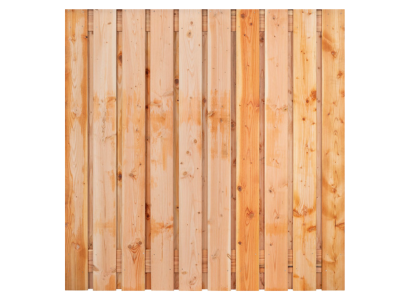 Douglas tuinscherm | 23 planks | 180x180 cm | 18 x 150mm