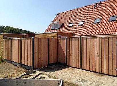 Douglas tuinscherm | 23 planks | 180x180 cm | 18 x 150mm