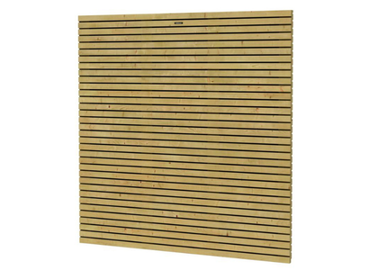 Vuren tuinscherm Elan Excellent, 180 x 180 cm, groen geïmpregneerd.