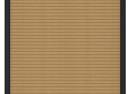 NewTechWood co-extrusie composiet scherm Triple, 180 x 180 cm, Red Cedar.