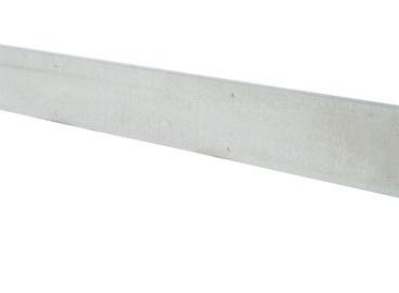 Betonplaat Glad wit 184 x 26 x 3,4 cm