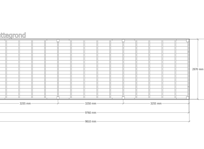 Douglas overkapping | 302 x 981 cm | Origin 1