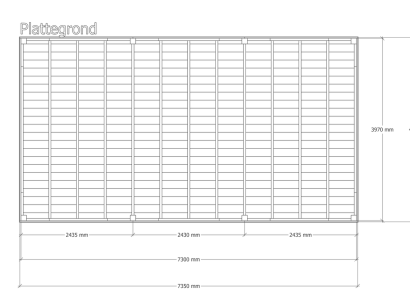 Douglas overkapping | 402 x 735 cm | Origin 1