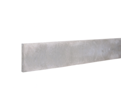 Betonplaat stampbeton glad | grijs | 225 x 26 x 3,4 cm